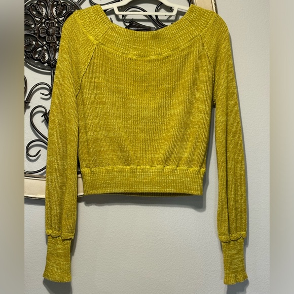 Free People Sugar Rush Cropped Sweater - Picture 8 of 12